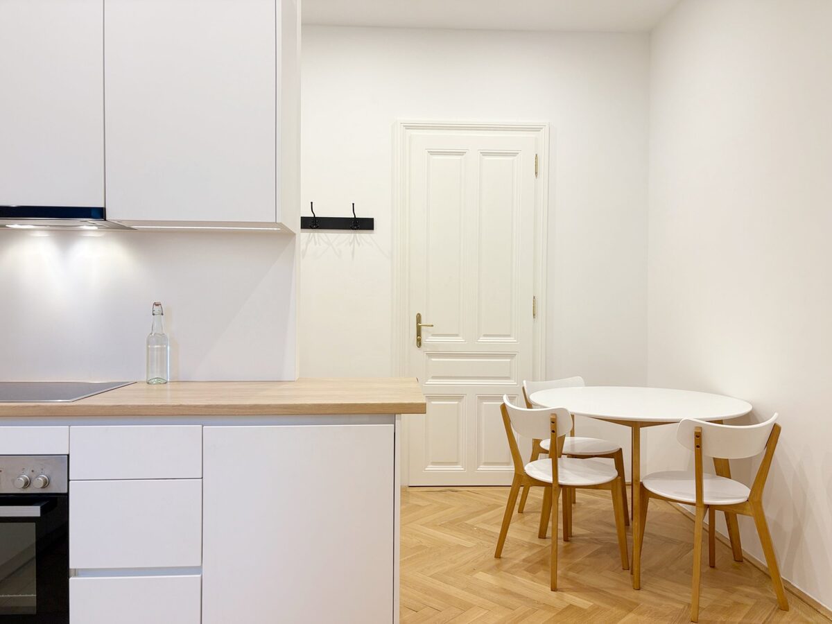 Kitchen with dining area