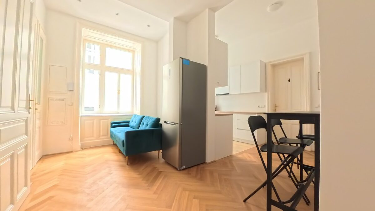 Common area with sofa