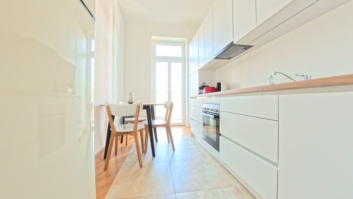 Kitchen with dining area
